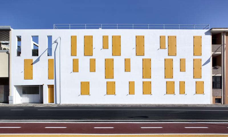 Housing sociale - prospetto principale