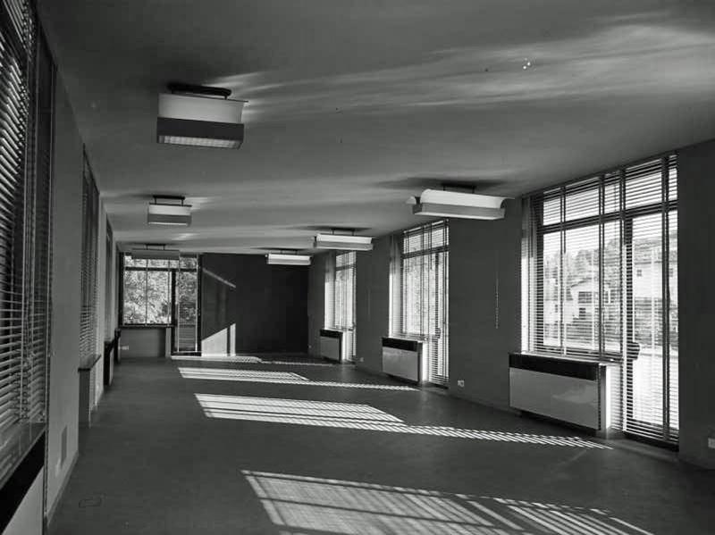 interno - corridoio - foto d'epoca