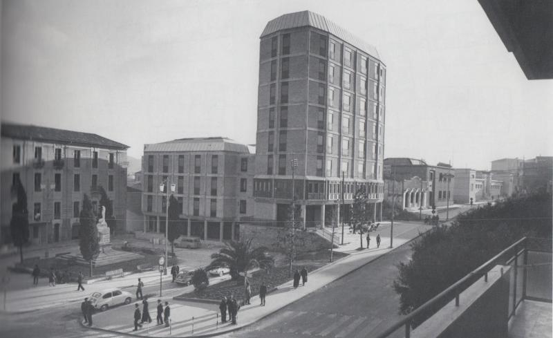 Palazzo INA_foto d'epoca, vista del complesso