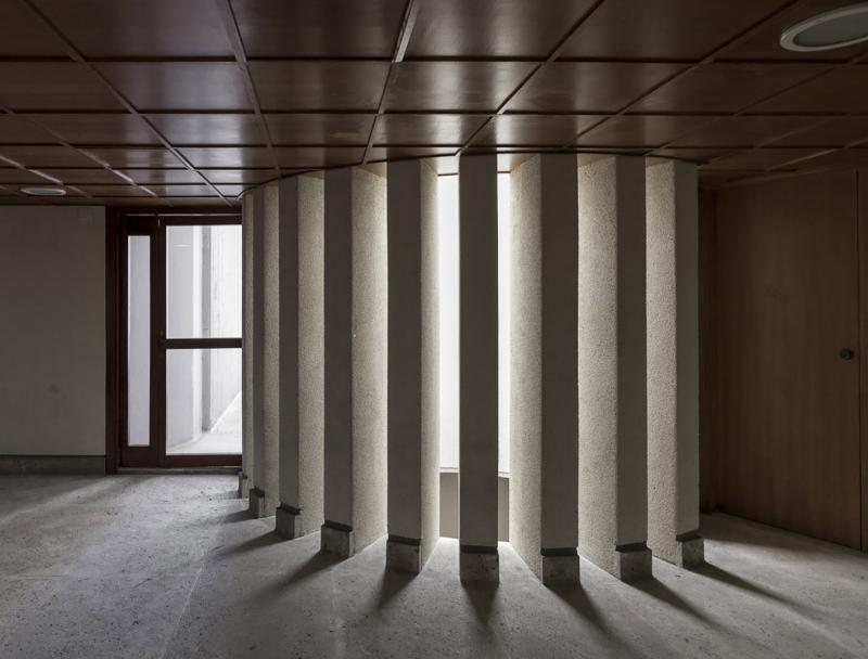 dettagli dal cortile interno