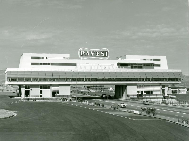 Vista da parcheggio d'ingresso