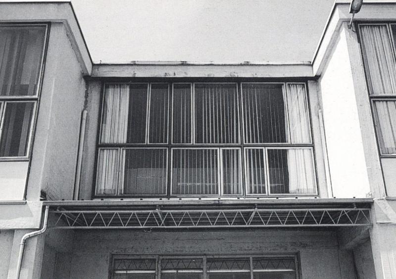 Particolare del corpo di collegamento fra i lotti uno e due