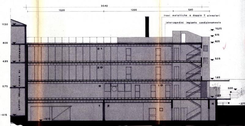 sezione longitudinale (1975)