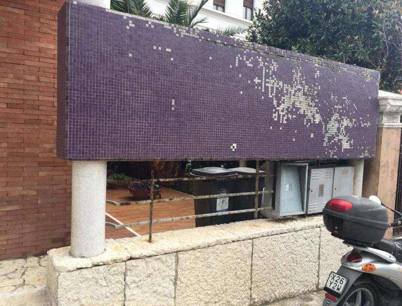 dettaglio rivestimento esterno