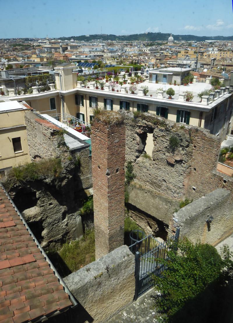 Vista dalla scala panoramica