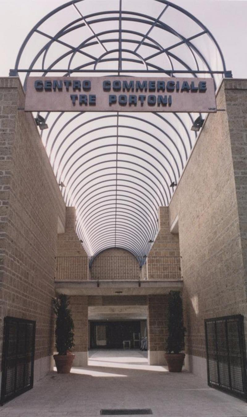 Vista varco d'ingresso