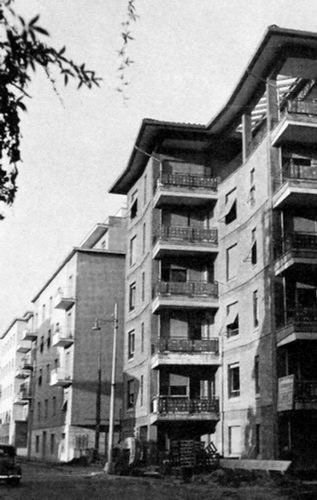 Vista da via Innocenzo X