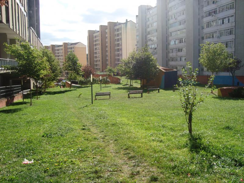 Vista parco da Via Tirreno