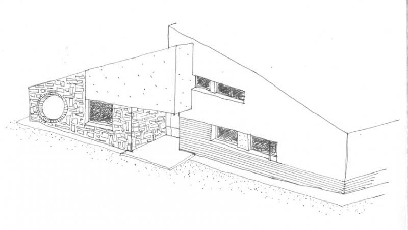 schizzo assonometrico (2001)