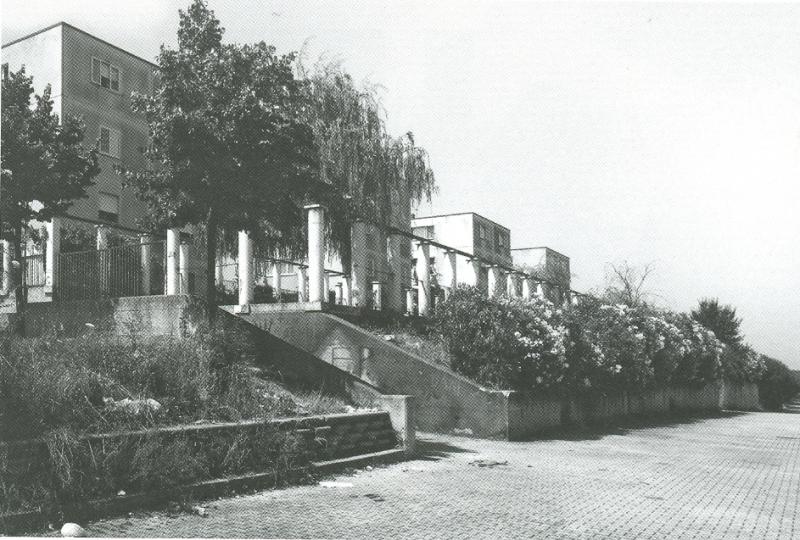 Le residenze con le terrazze verdi