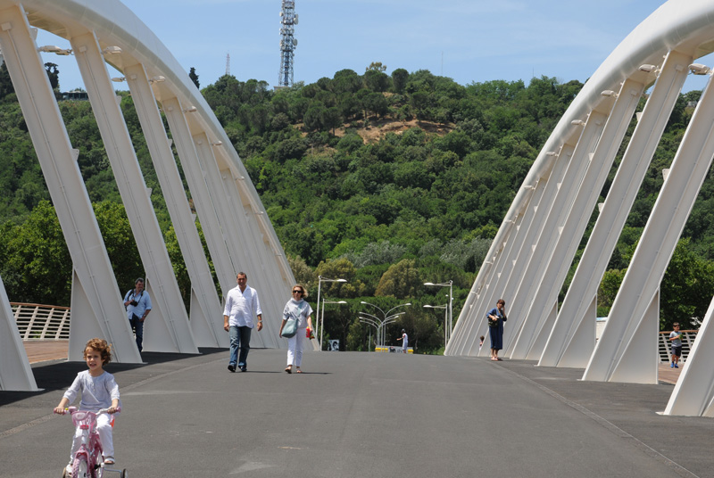 Vista del percorso centrale 