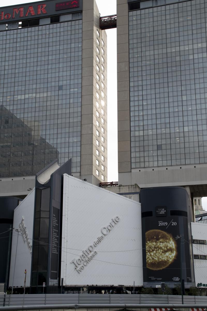 Vista esterna, dettaglio