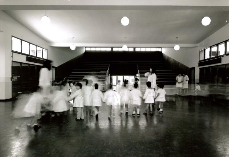 18. L’atrio con la gradonata