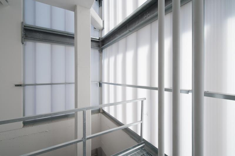 vista interna dell'edificio