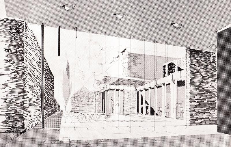 Disegno di progetto - schizzo