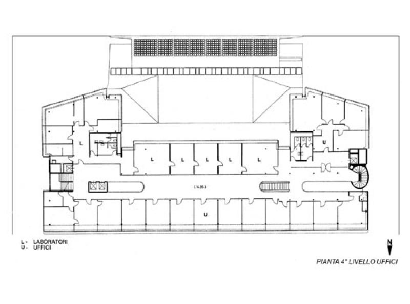 Pianta IV livello uffici
