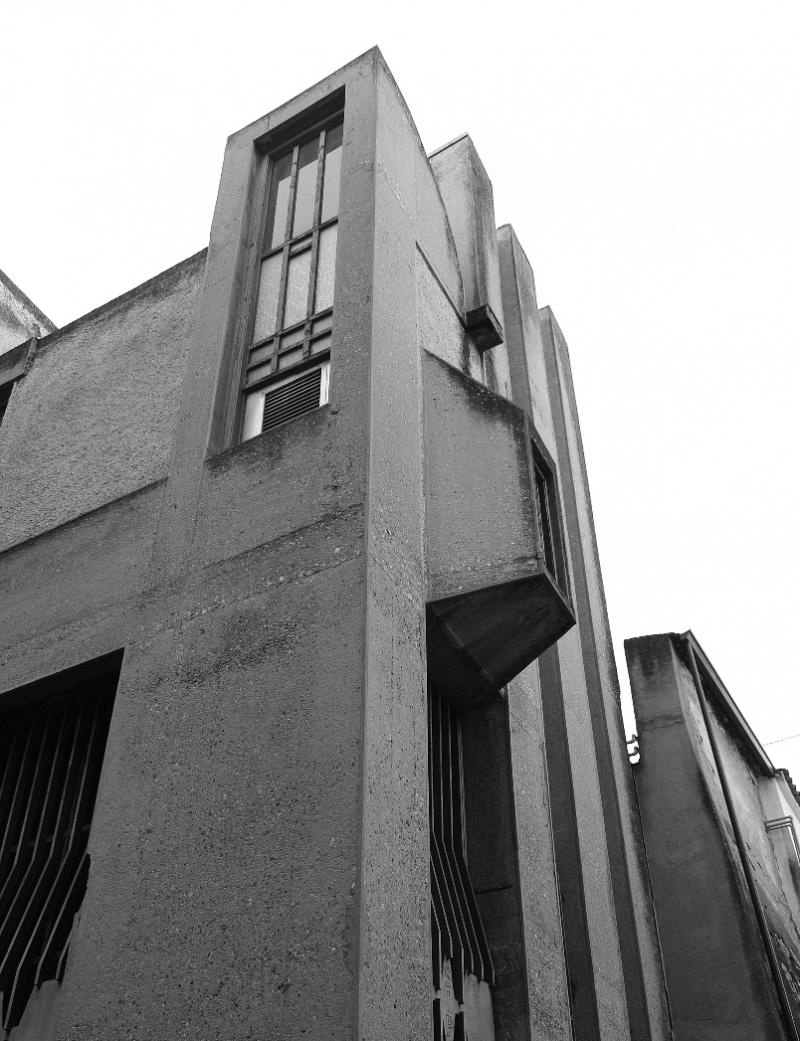 Particolare sul fronte della scala - foto 2017