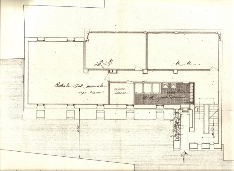 Pianta del piano terra