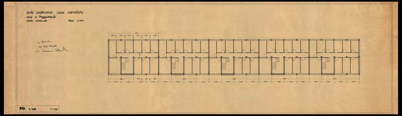 Rione Cesare Battisti, pianta
