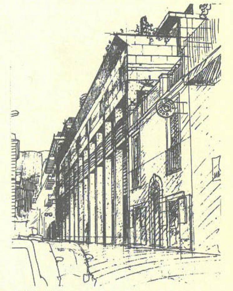 Progetto, schizzo prospettico