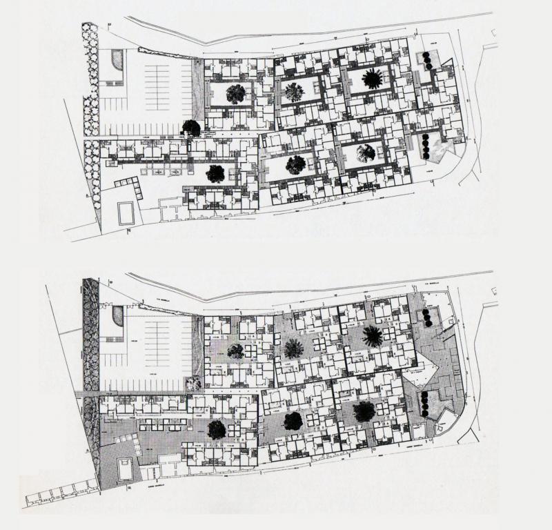 Pianta primo piano e piano terra