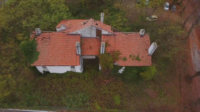 Vista aerea (con drone) delle coperture, 2016