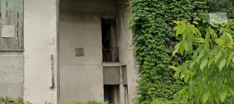 Dettaglio dell’ingresso del fronte principale, 2019