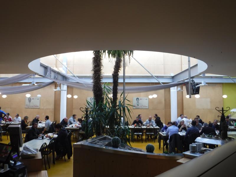 la sala da pranzo