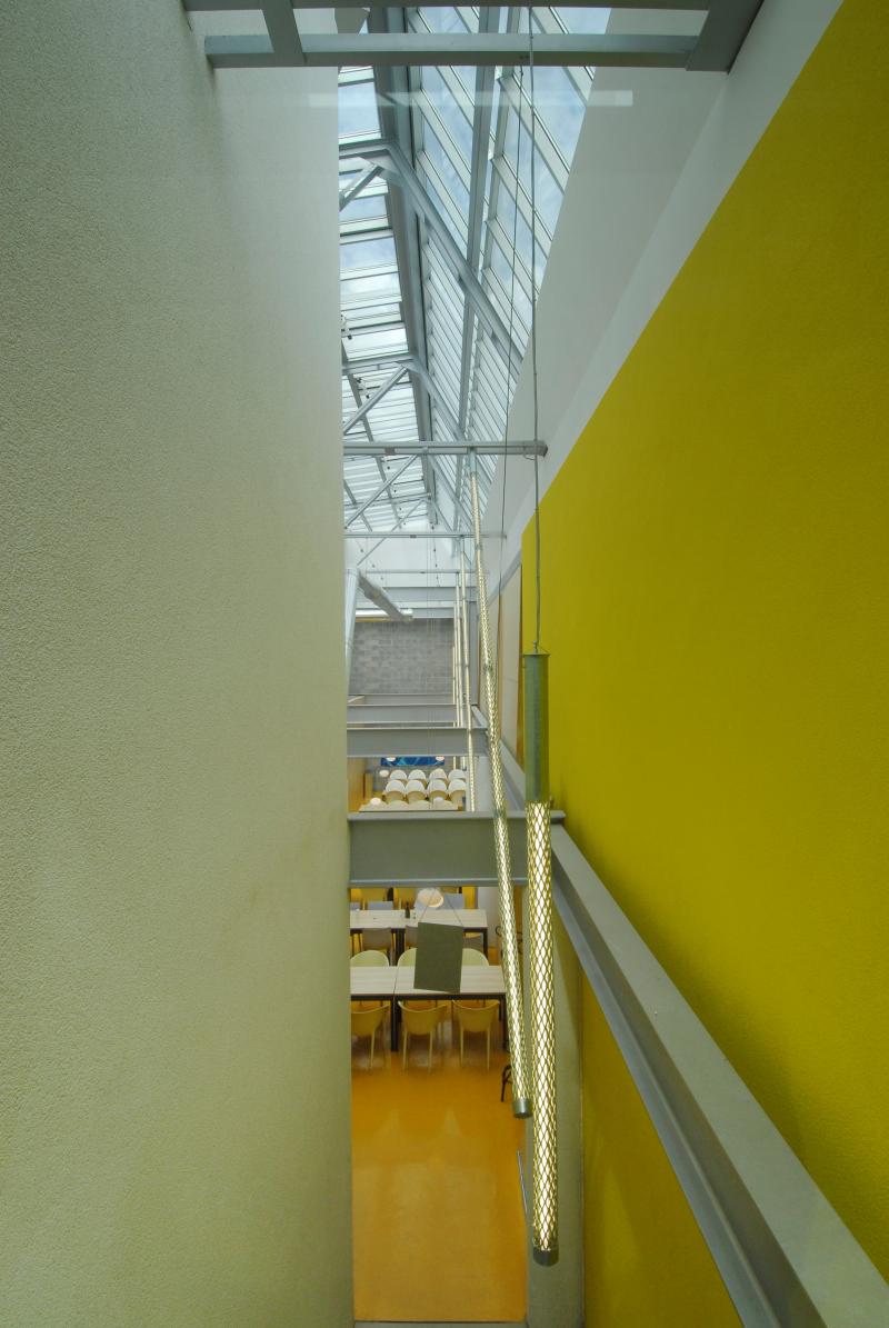 dettaglio della copertura, vista interna