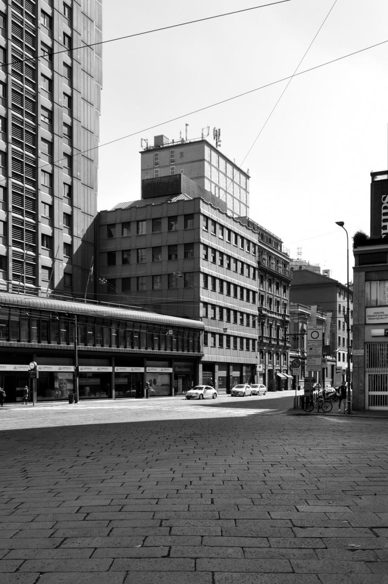 L'edificio nel contesto urbano di via Turati
