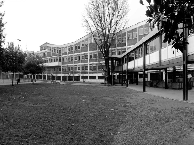 Vista generale dell'affaccio sul giardino