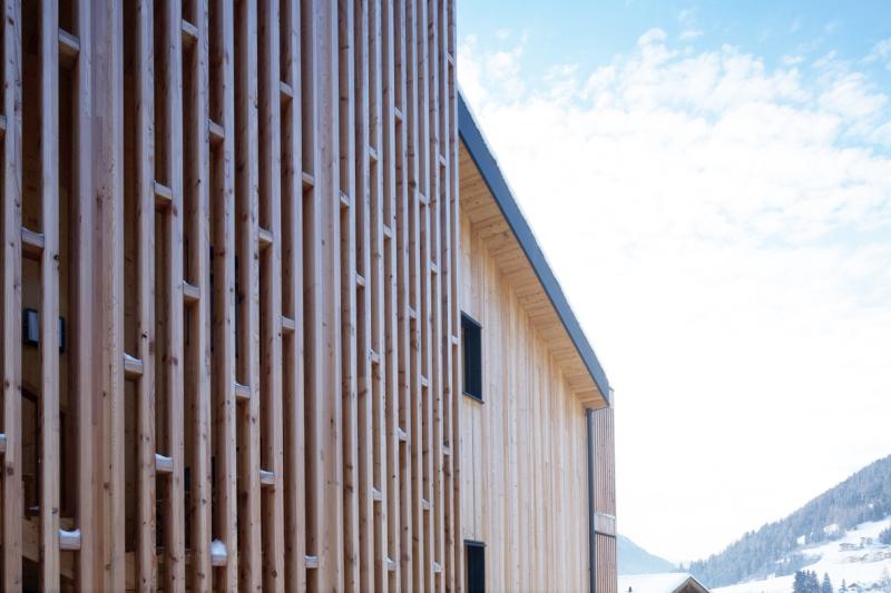 dettaglio della facciata