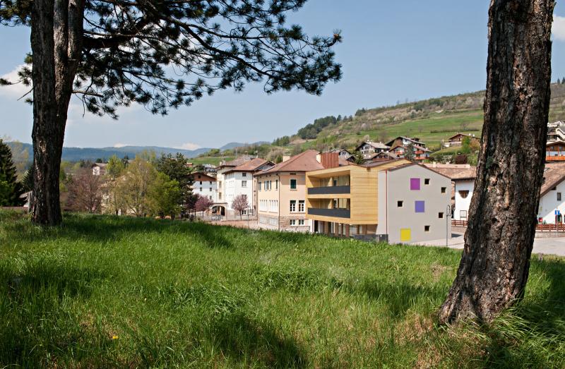 vista esterna dell'edificio