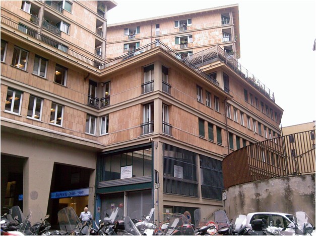 Veduta generale dell'edificio - Prospetto Nord  