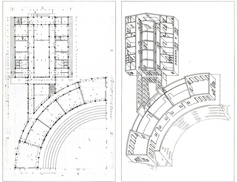 Pianta e assonometria