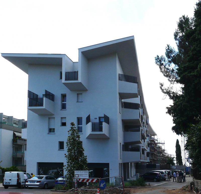 Vista esterna da via Mattoccia