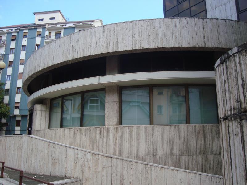 Dettaglio corpo semicircolare