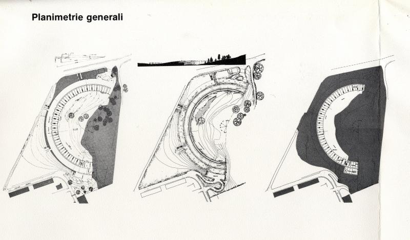 Planimetrie generali (disegno originale di progetto)