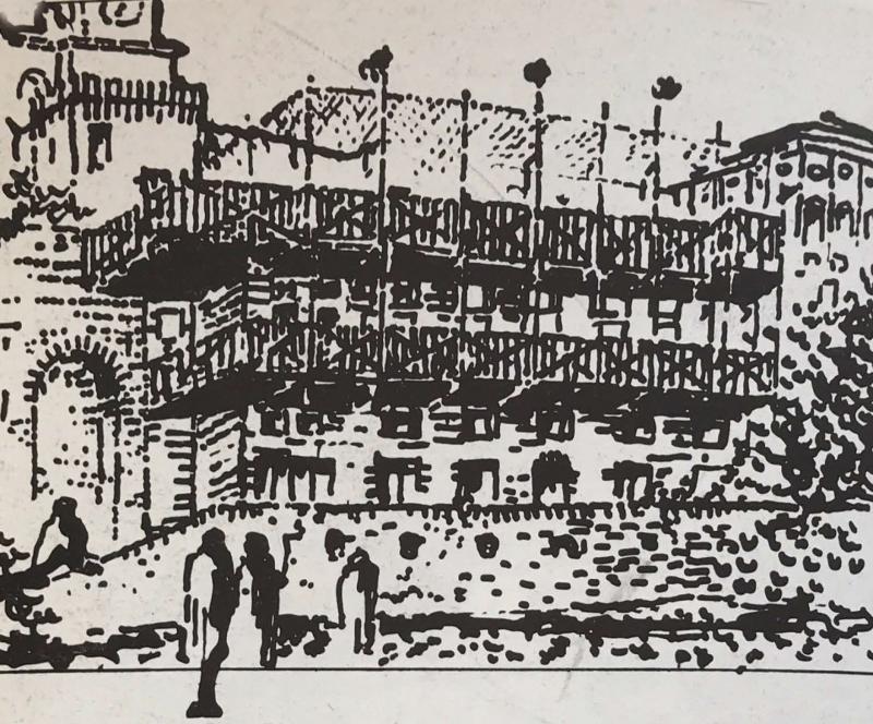 Roberto Gabetti e Aimaro Isola, Disegno di studio, anni Sessanta