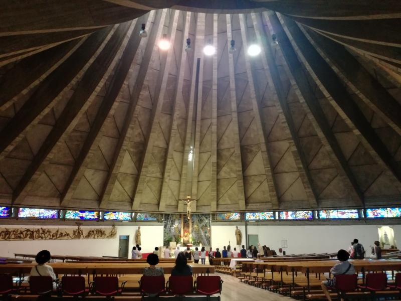 Vista area presbiteriale