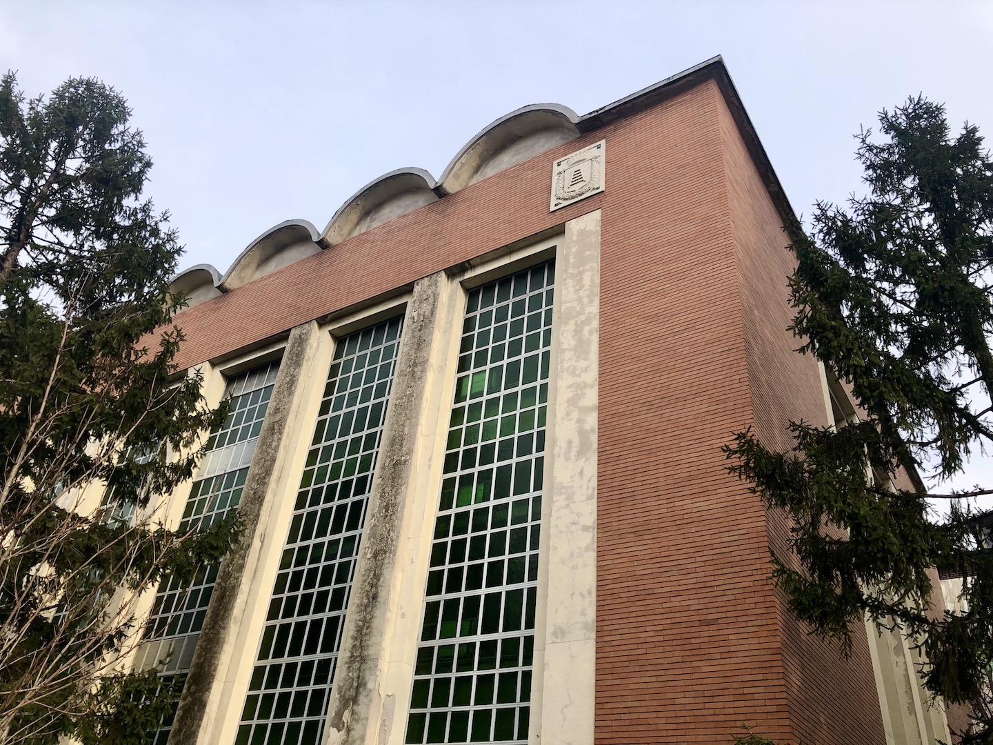 Prospetto ovest, parziale