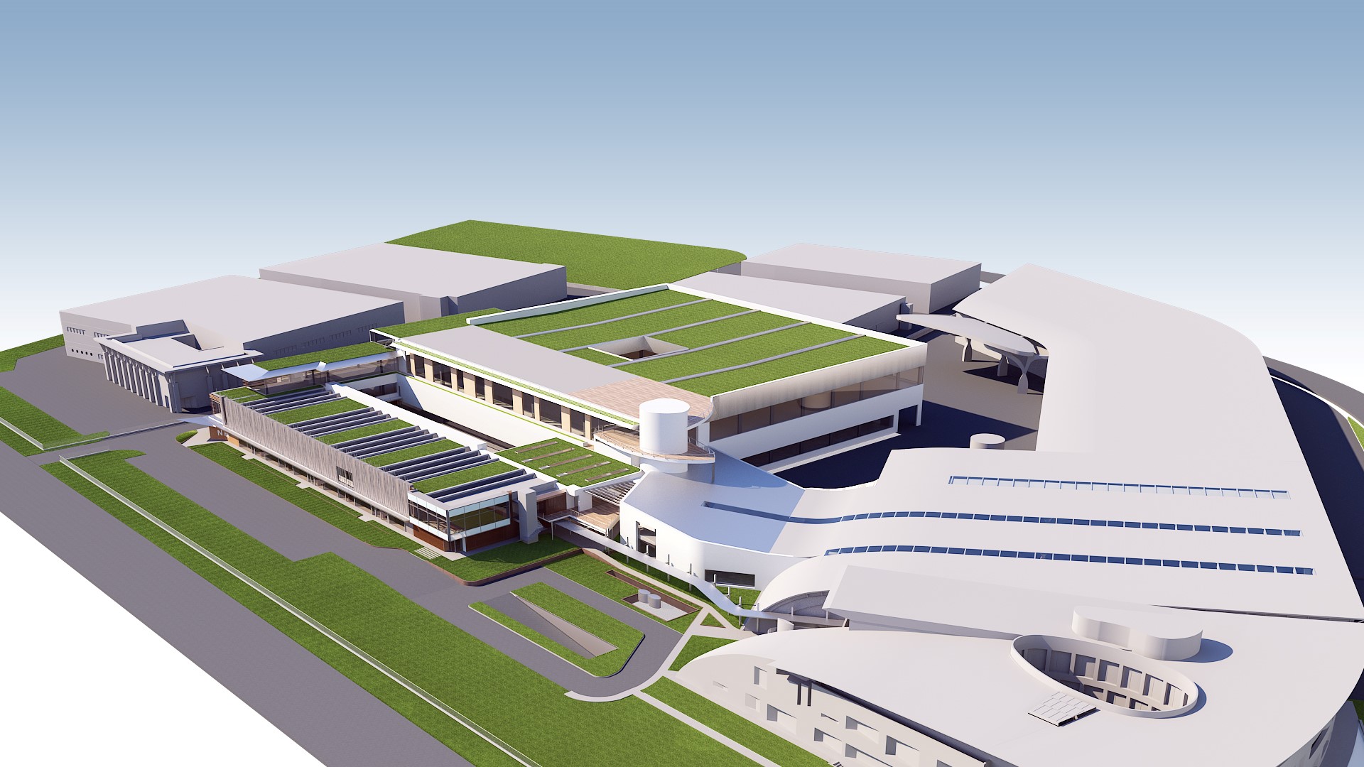 Render, vista dall'alto