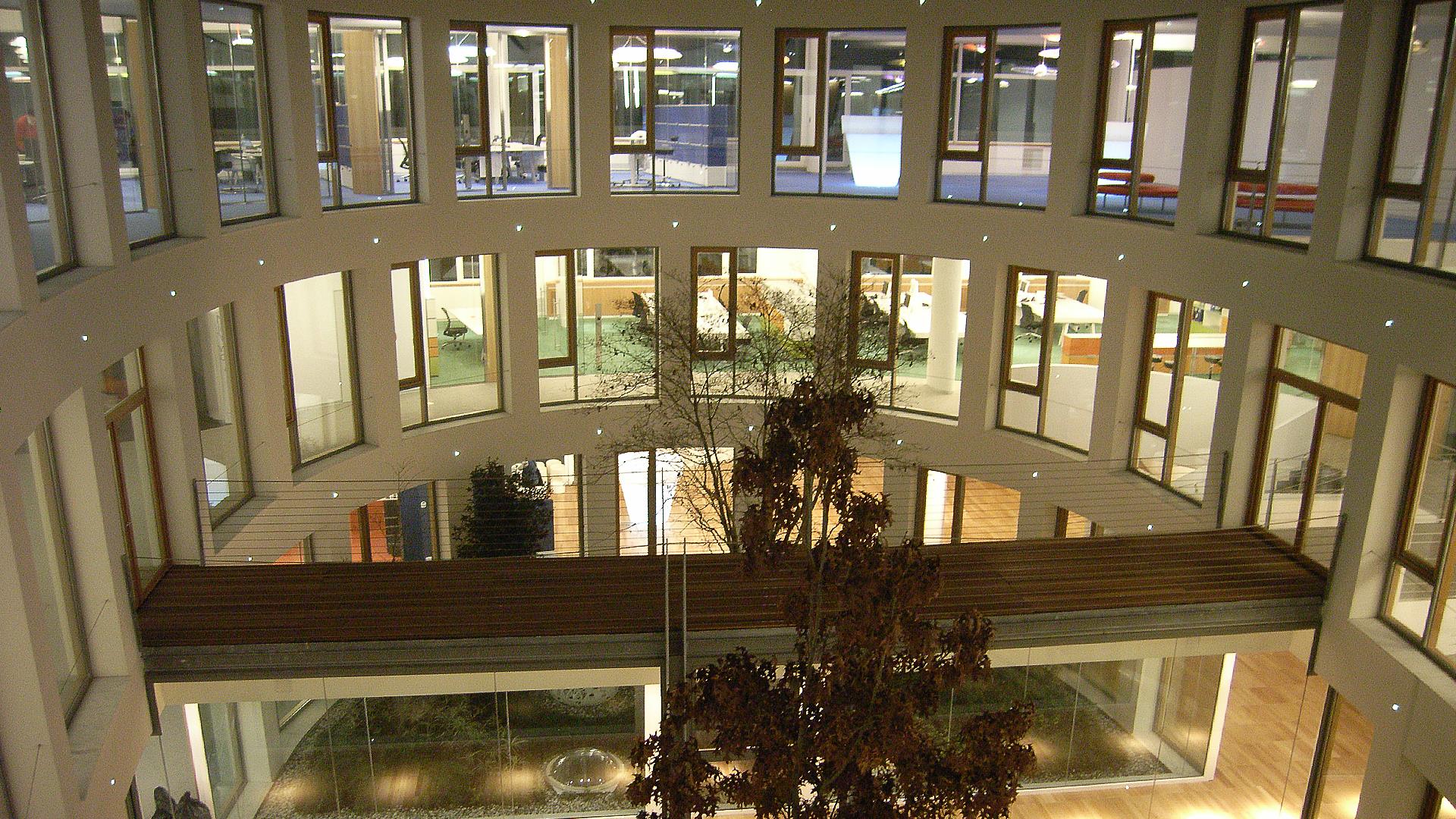 Pensilina esterna di raccordo