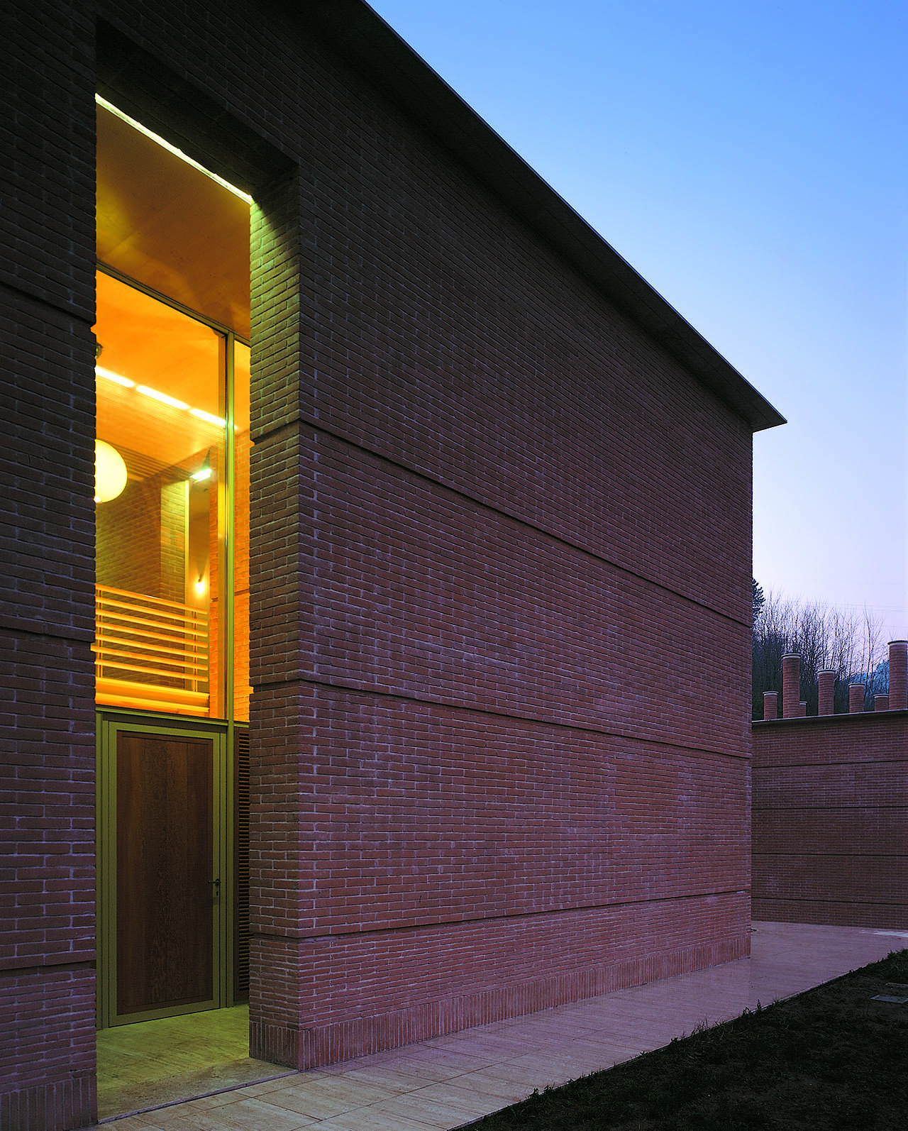 Scorcio prospettico notturno