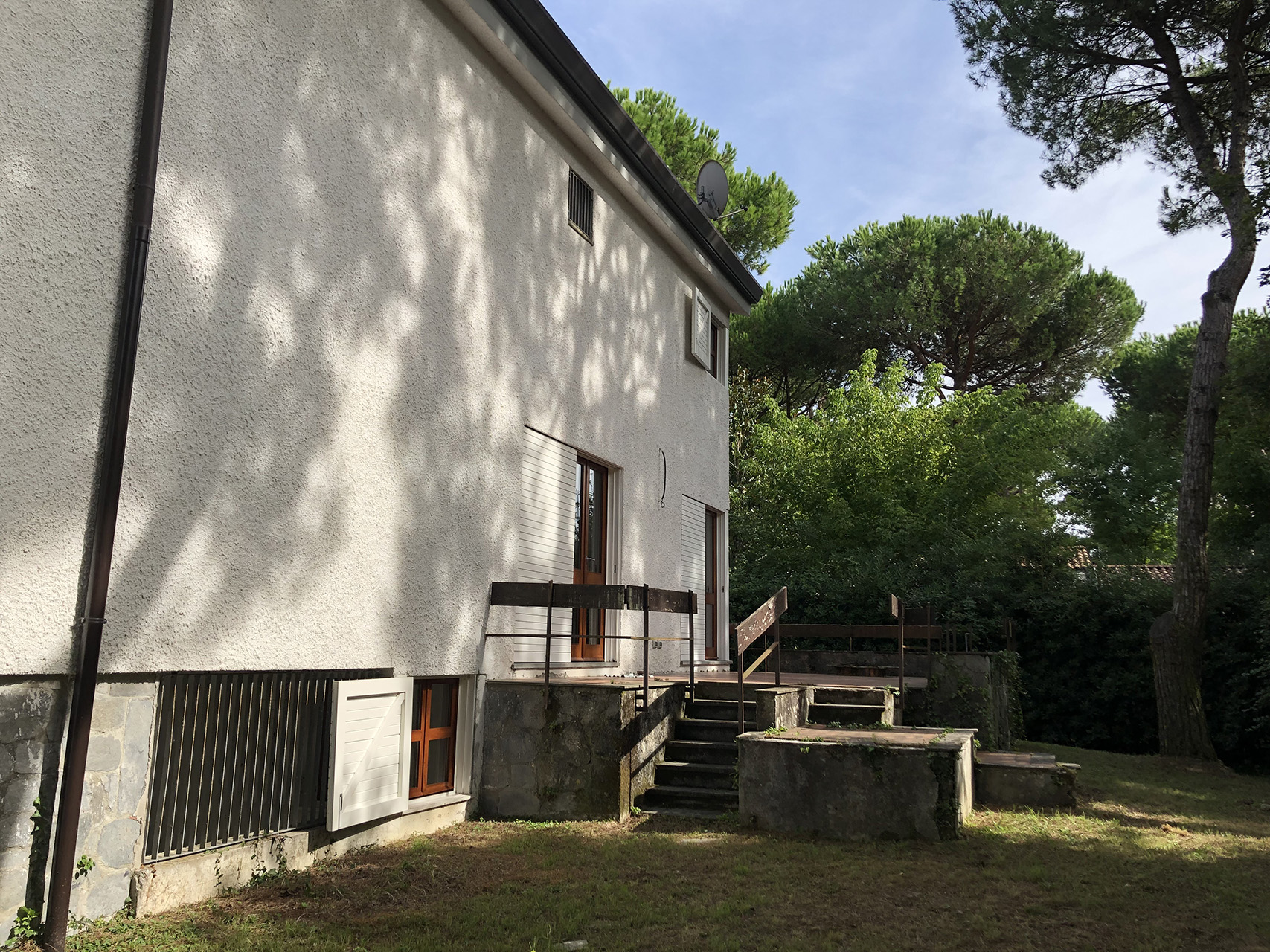 Scorcio prospettico ingresso laterale