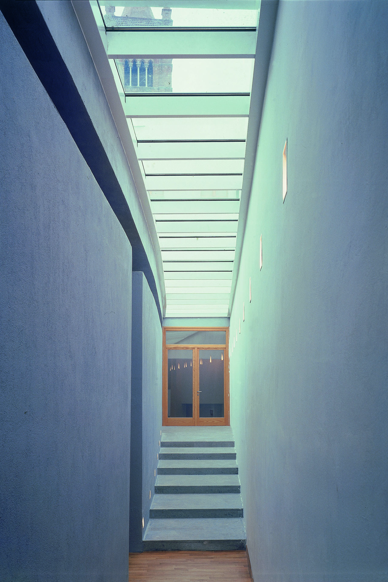 Percorso distributivo dell'auditorium