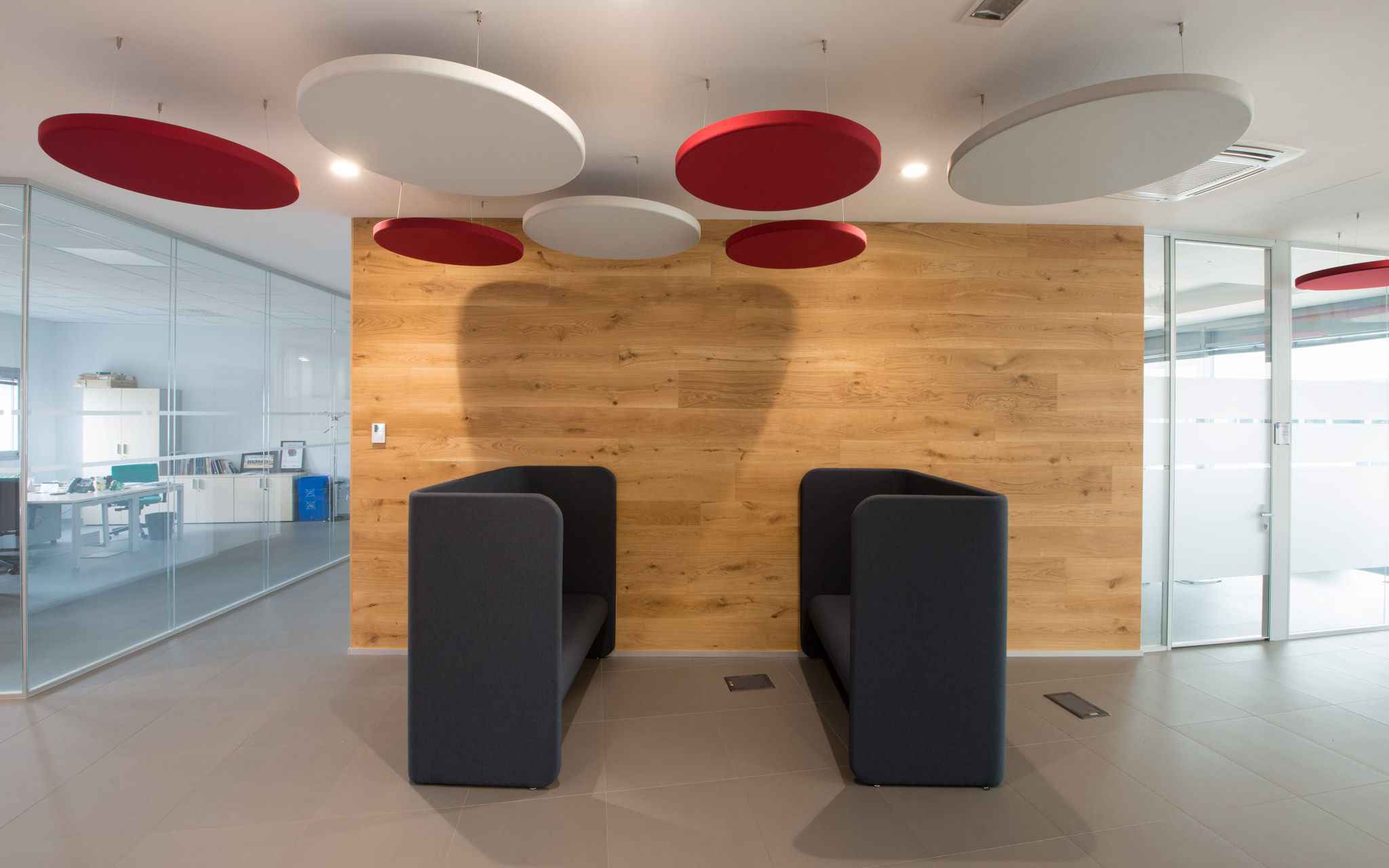 Interni - dettagli materiali fonoassorbente