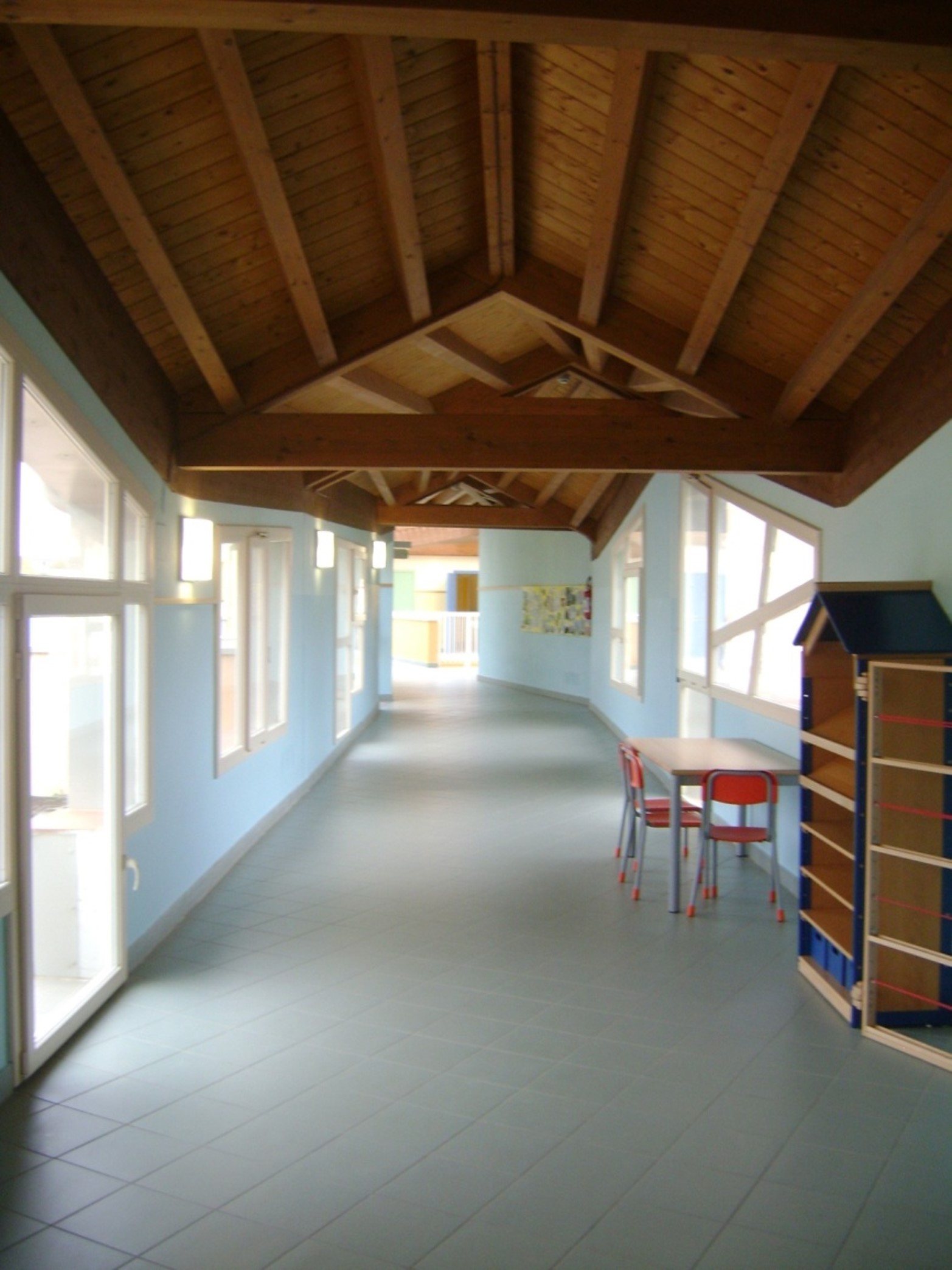 Vista interni - corridoio