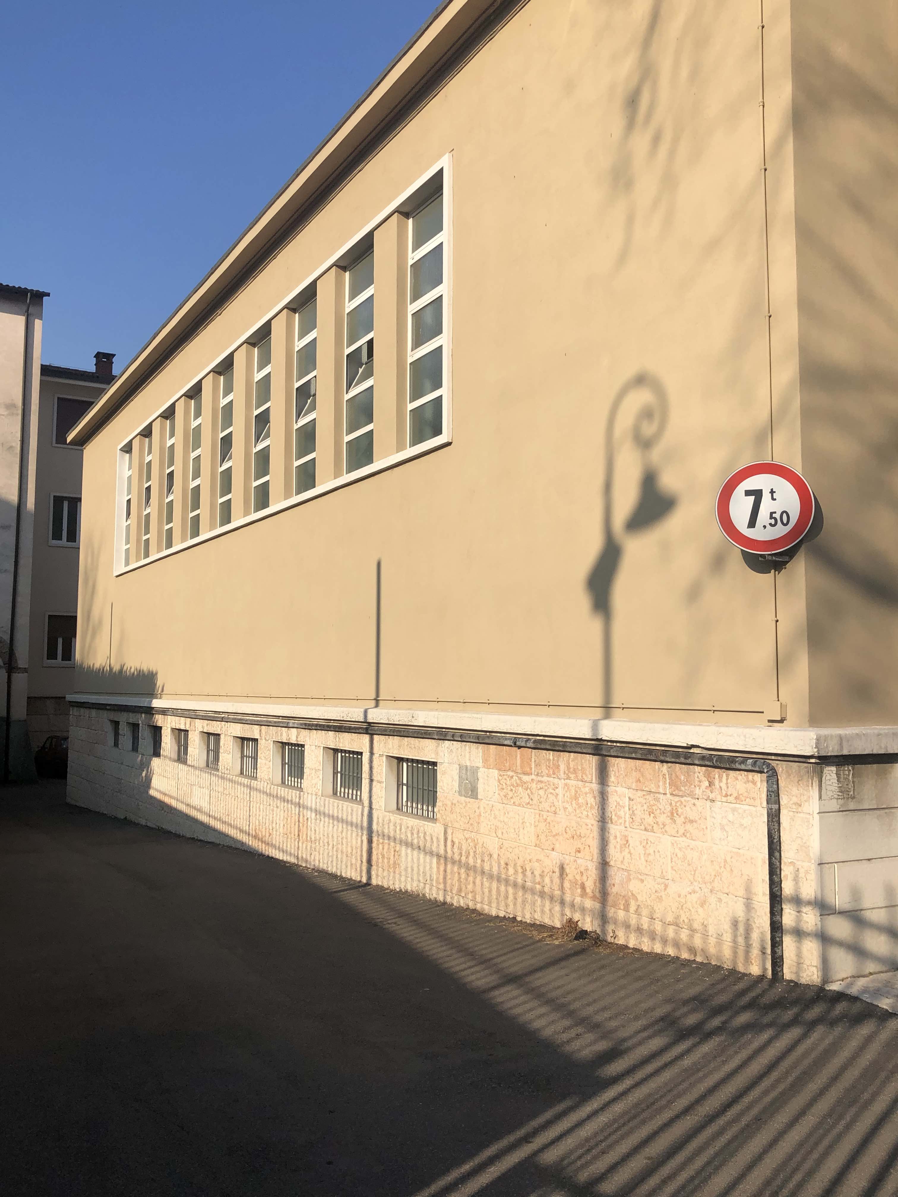 Fianco della palestra