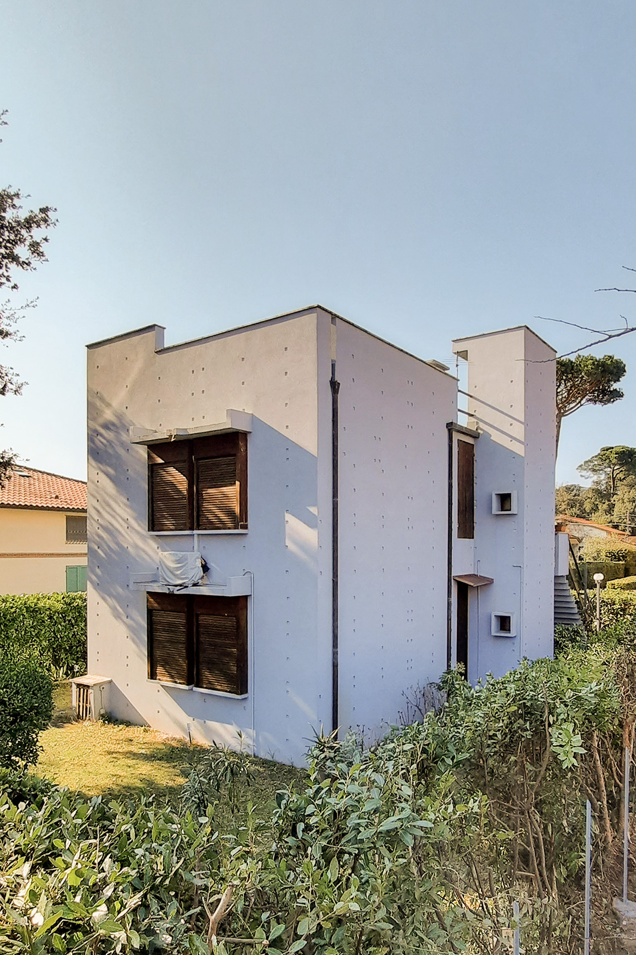 Vista fronte posteriore